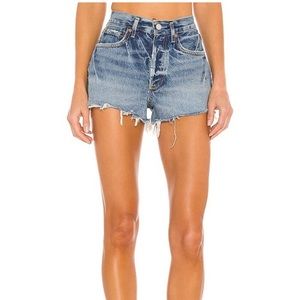 Agolde Parker denim shorts size 27